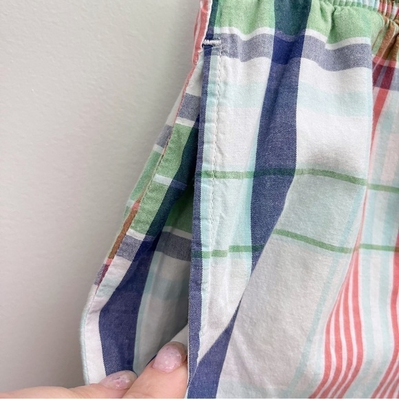 Nautica Men’s colorful plaid cotton drawstring shorts Size Large - Picture 4 of 9